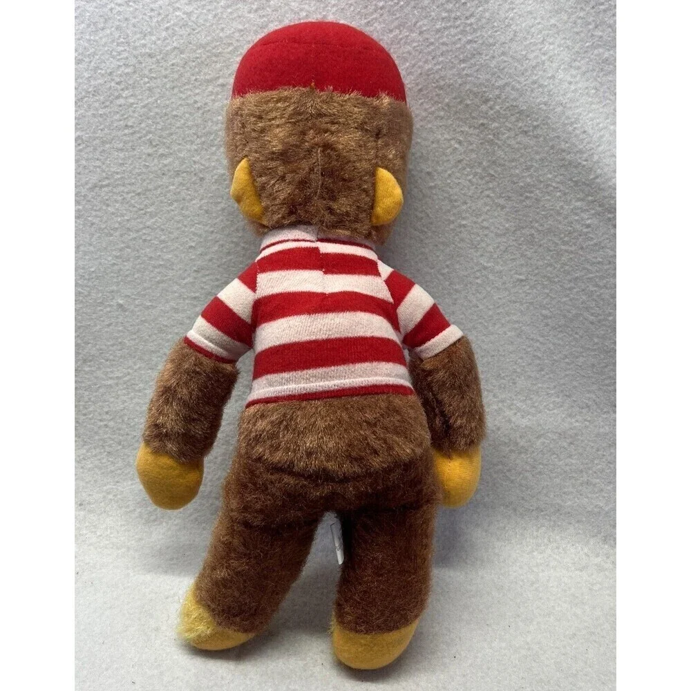 Vintage Stuffed Plush Monkey Carnival Prize 16  In Superior Toy Novelty Inc 50s - Picture 2 of 5